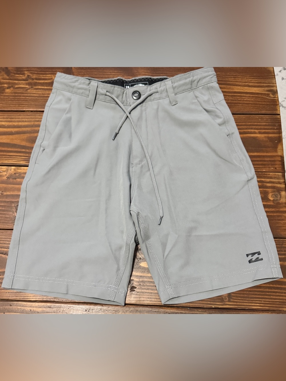 Billabong Men's Light Gray Performance Boardshorts size28